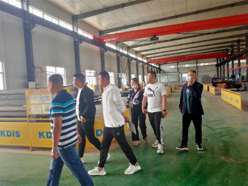 山西省大同市房地產(chǎn)開發(fā)商蒞臨我公司考察